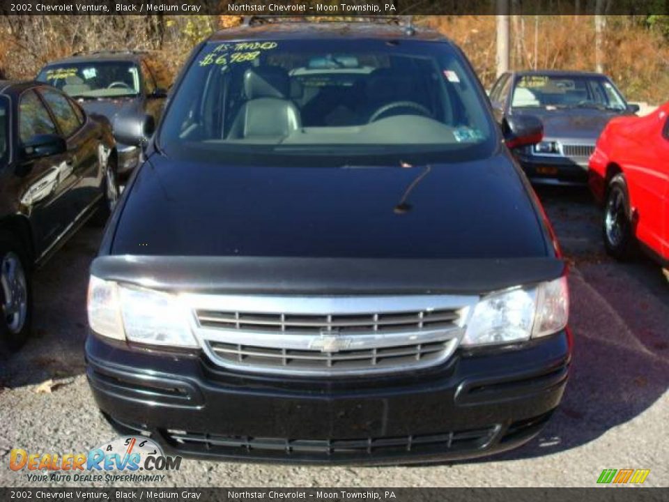 2002 Chevrolet Venture Black / Medium Gray Photo #6