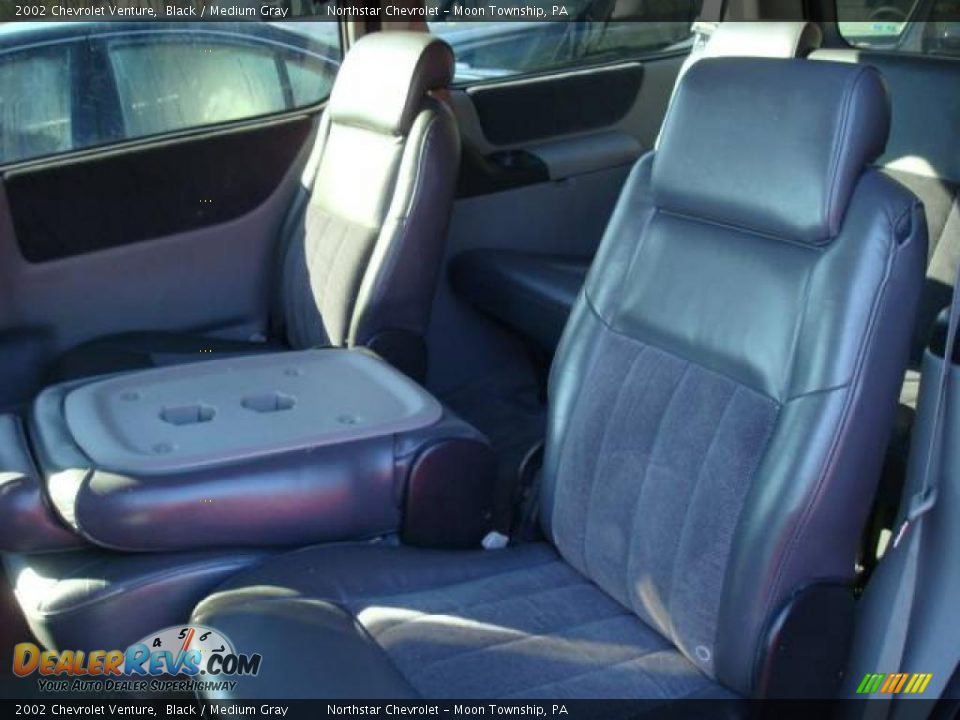2002 Chevrolet Venture Black / Medium Gray Photo #9