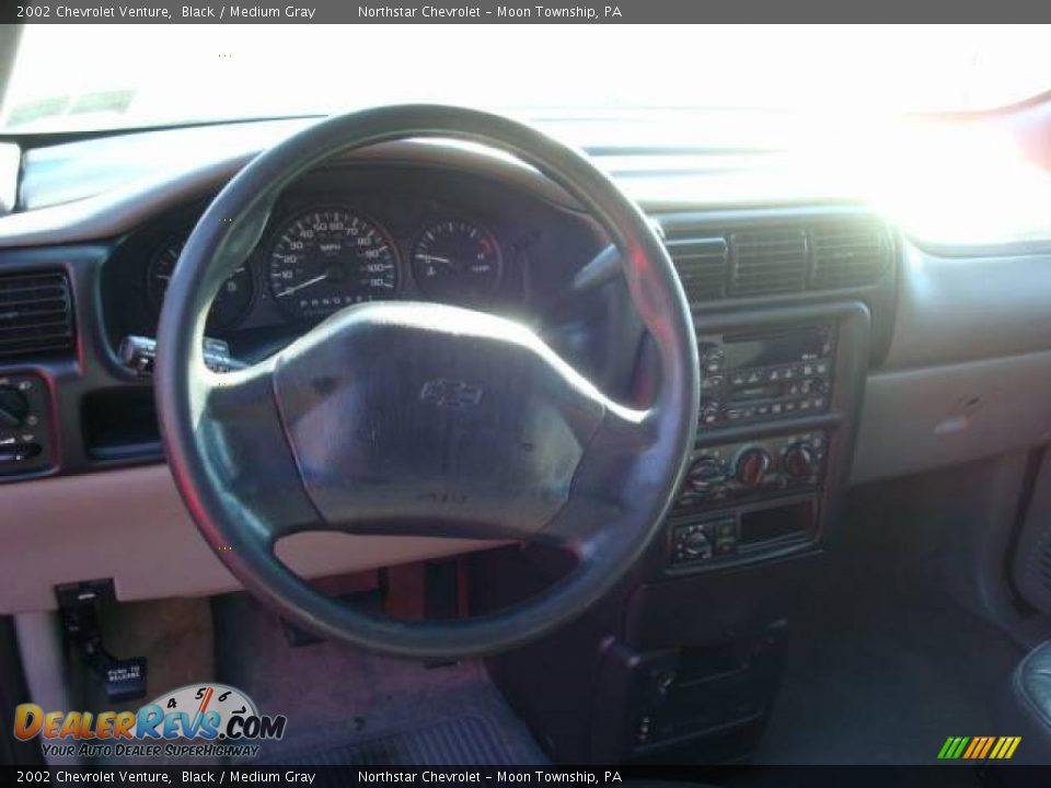 2002 Chevrolet Venture Black / Medium Gray Photo #11