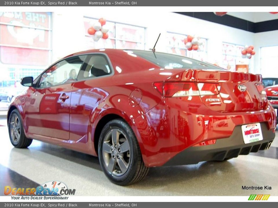 2010 Kia Forte Koup EX Spicy Red / Black Photo #4