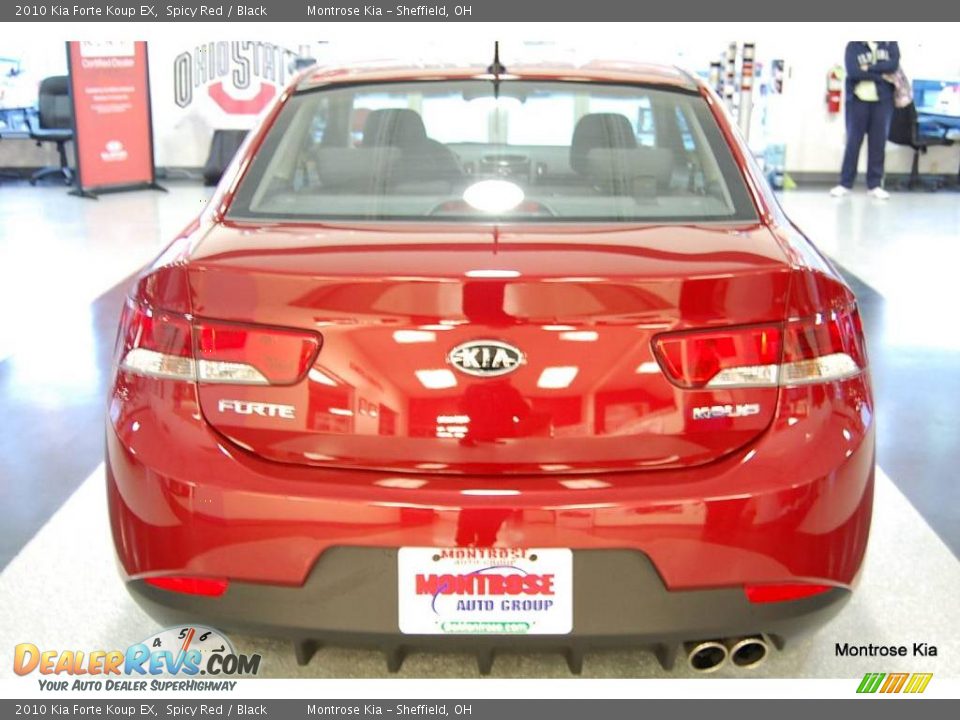 2010 Kia Forte Koup EX Spicy Red / Black Photo #5