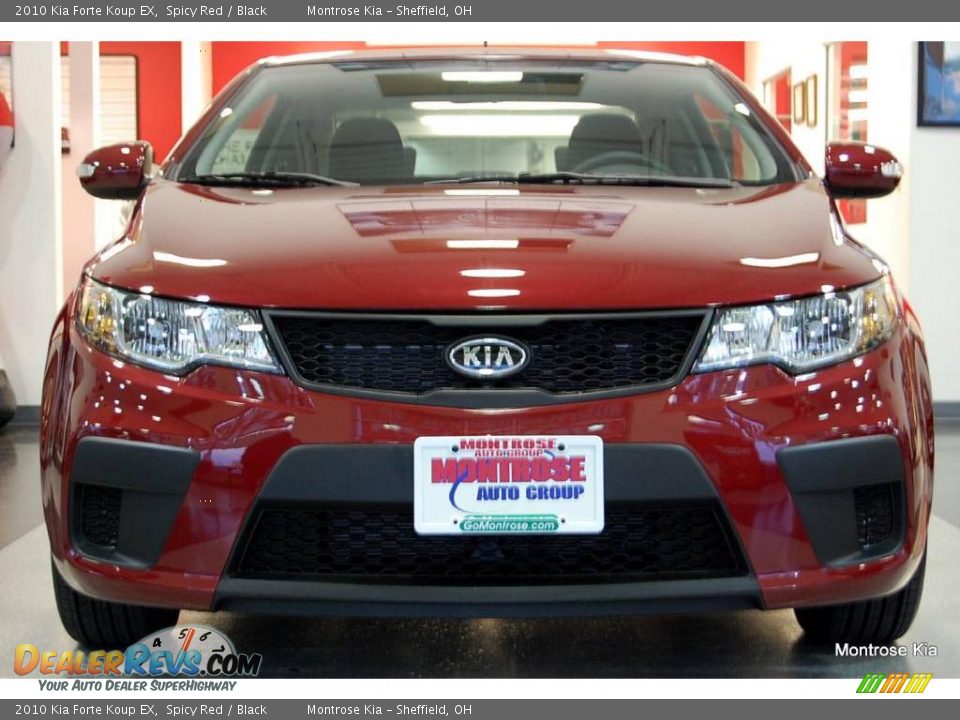 2010 Kia Forte Koup EX Spicy Red / Black Photo #11