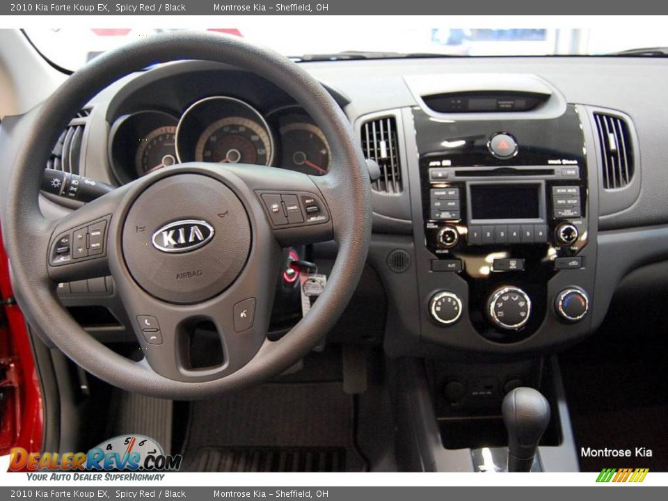 2010 Kia Forte Koup EX Spicy Red / Black Photo #12