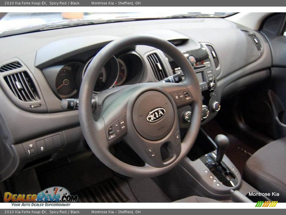 2010 Kia Forte Koup EX Spicy Red / Black Photo #13