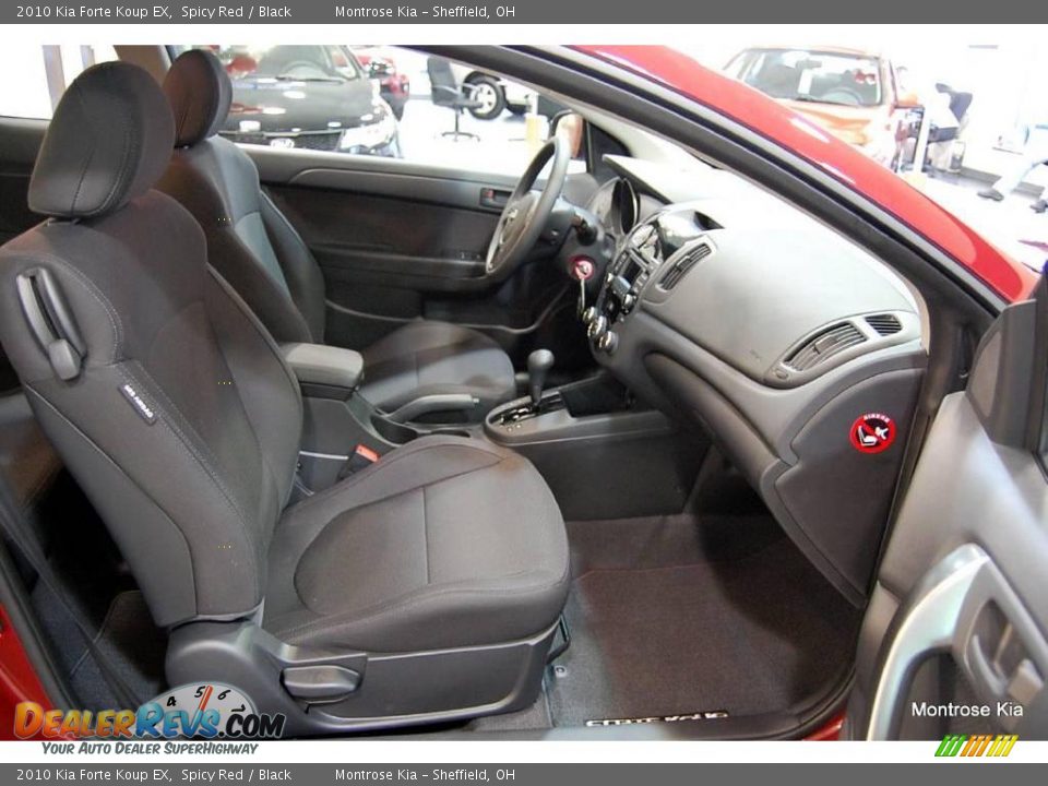2010 Kia Forte Koup EX Spicy Red / Black Photo #18