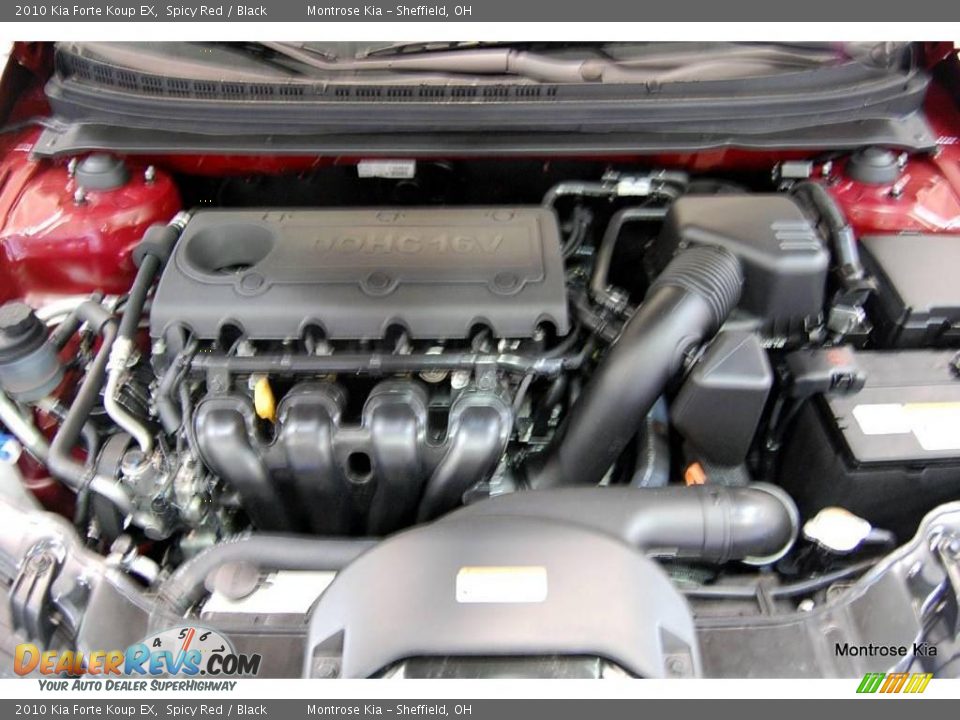 2010 Kia Forte Koup EX Spicy Red / Black Photo #19