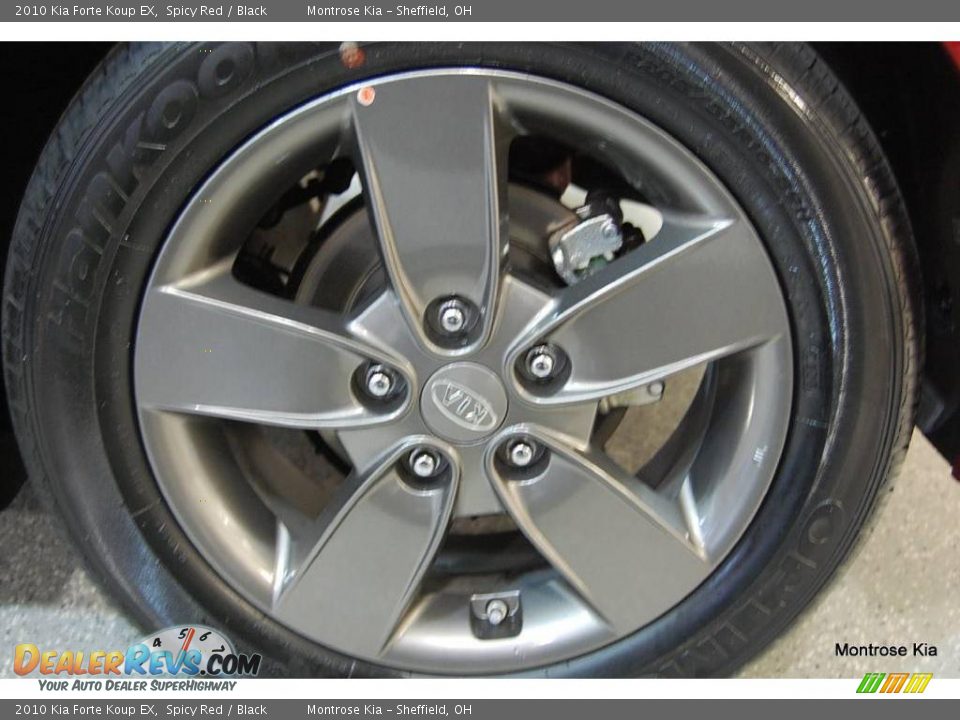2010 Kia Forte Koup EX Spicy Red / Black Photo #21