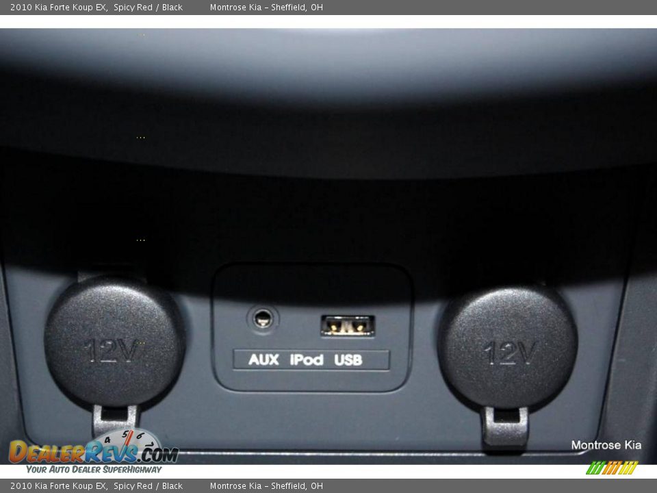 2010 Kia Forte Koup EX Spicy Red / Black Photo #25