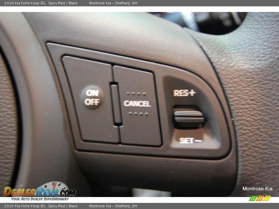 2010 Kia Forte Koup EX Spicy Red / Black Photo #30