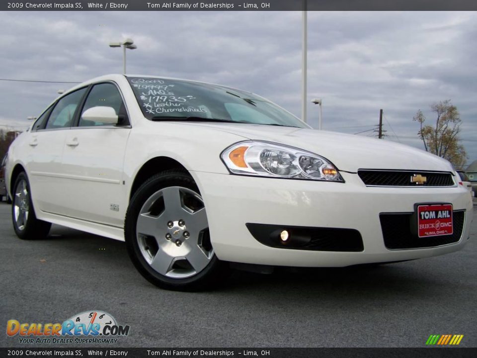 2009 Chevrolet Impala SS White / Ebony Photo #1