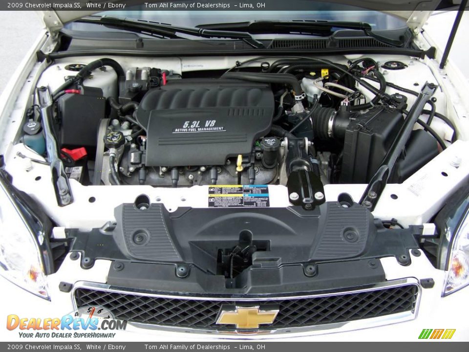 2009 Chevrolet Impala SS White / Ebony Photo #14