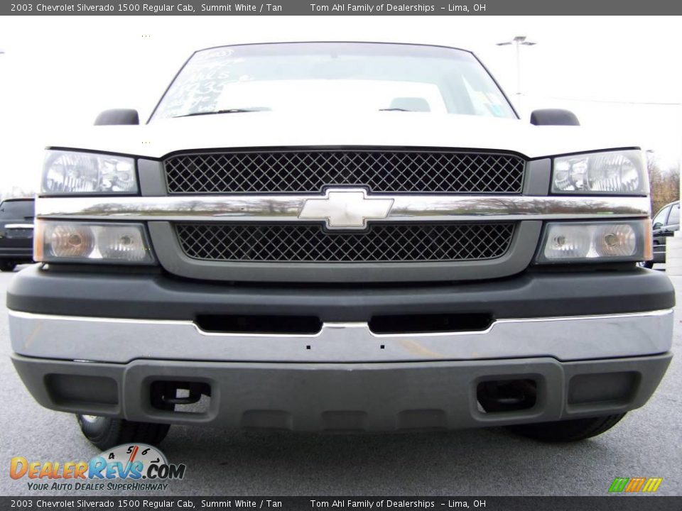 2003 Chevrolet Silverado 1500 Regular Cab Summit White / Tan Photo #2