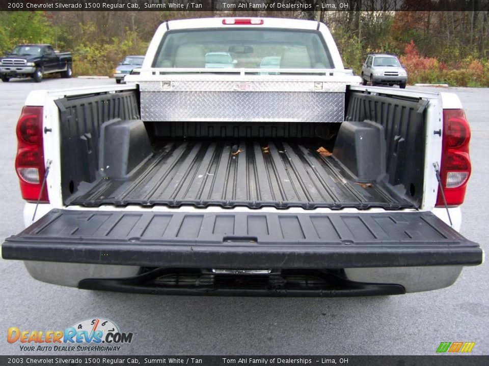 2003 Chevrolet Silverado 1500 Regular Cab Summit White / Tan Photo #6