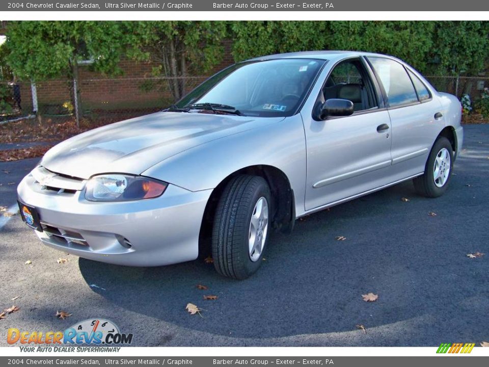 2004 Chevrolet Cavalier Sedan Ultra Silver Metallic / Graphite Photo #1