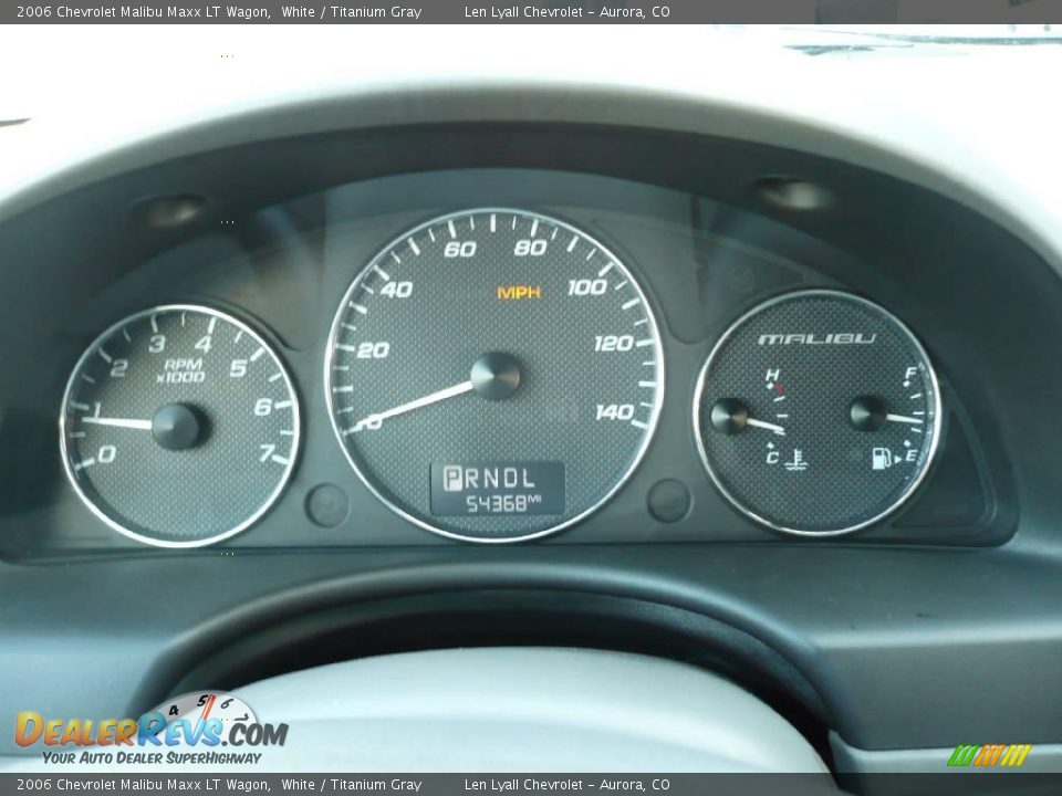 2006 Chevrolet Malibu Maxx LT Wagon White / Titanium Gray Photo #17