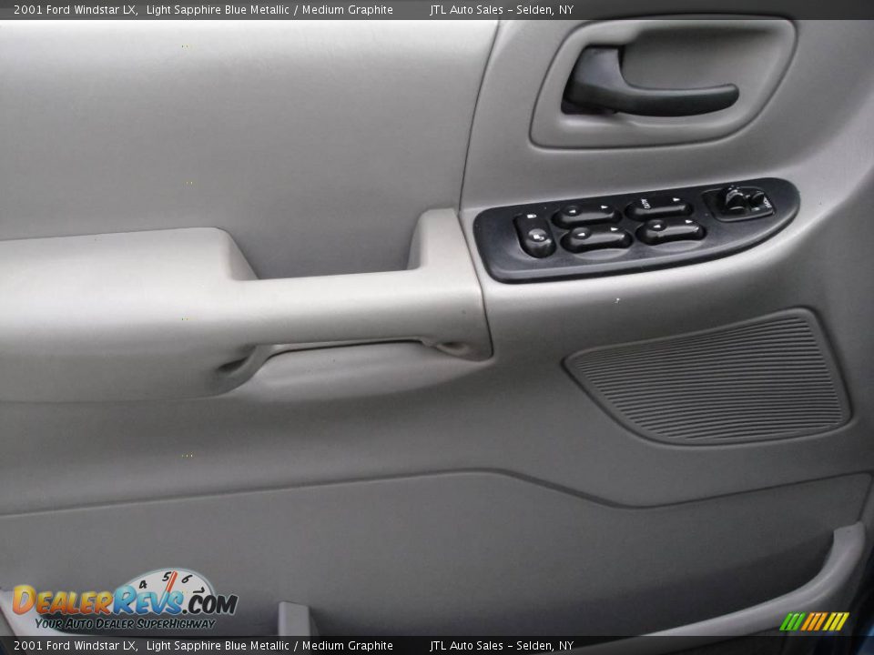 2001 Ford Windstar LX Light Sapphire Blue Metallic / Medium Graphite Photo #10