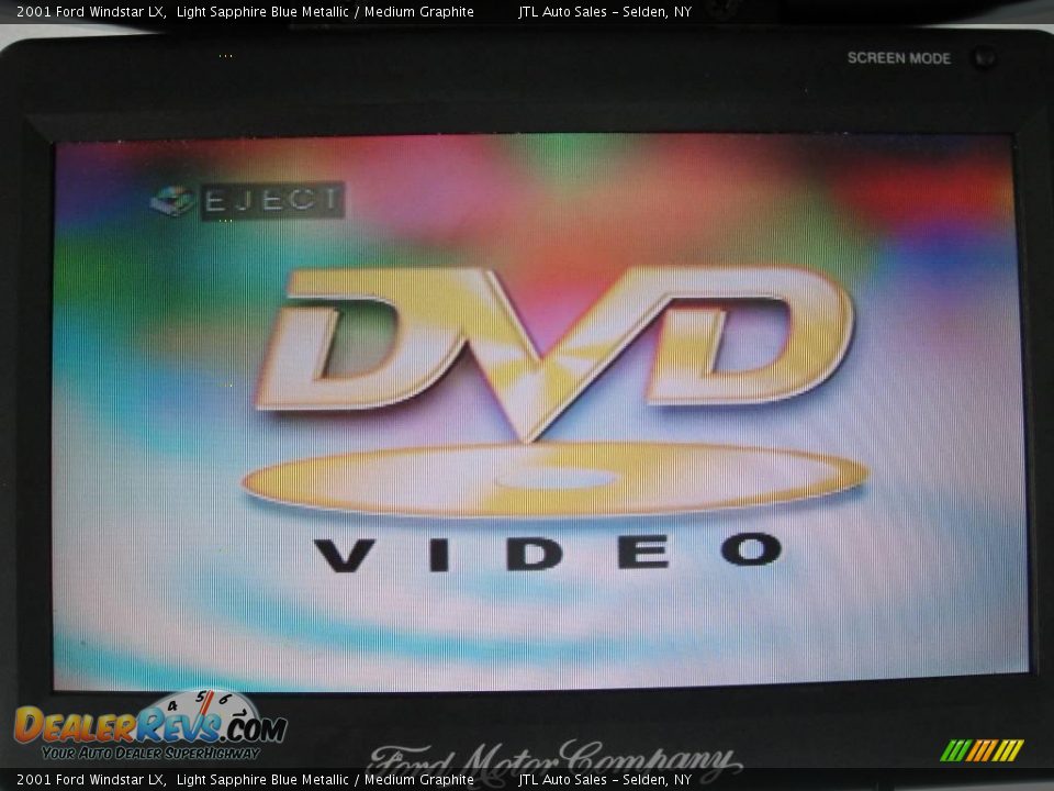 2001 Ford Windstar LX Light Sapphire Blue Metallic / Medium Graphite Photo #16