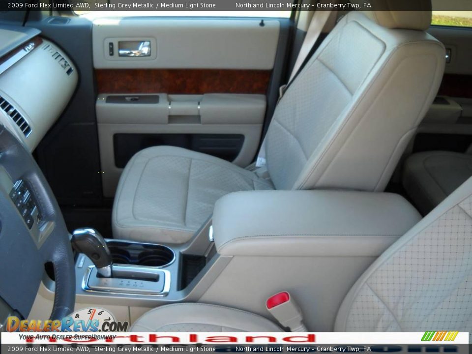 2009 Ford Flex Limited AWD Sterling Grey Metallic / Medium Light Stone Photo #8