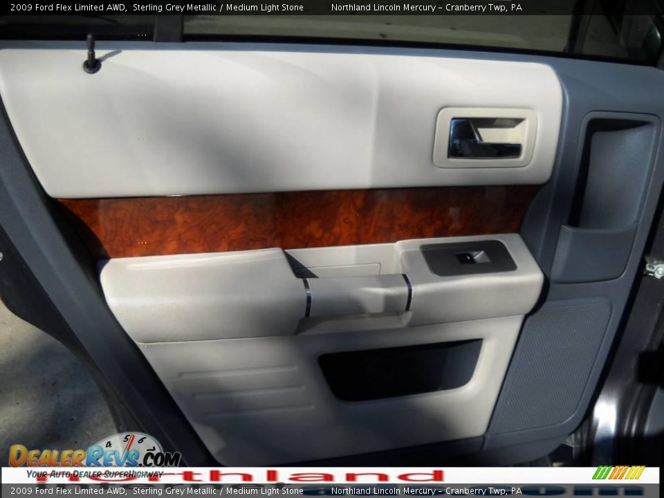 2009 Ford Flex Limited AWD Sterling Grey Metallic / Medium Light Stone Photo #10