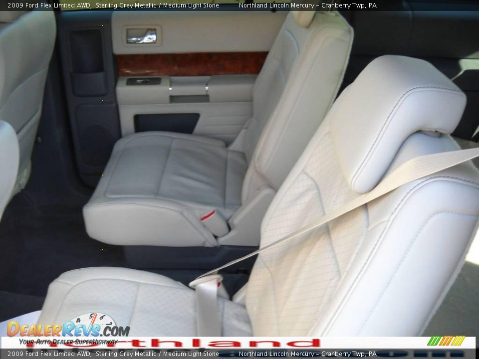 2009 Ford Flex Limited AWD Sterling Grey Metallic / Medium Light Stone Photo #11