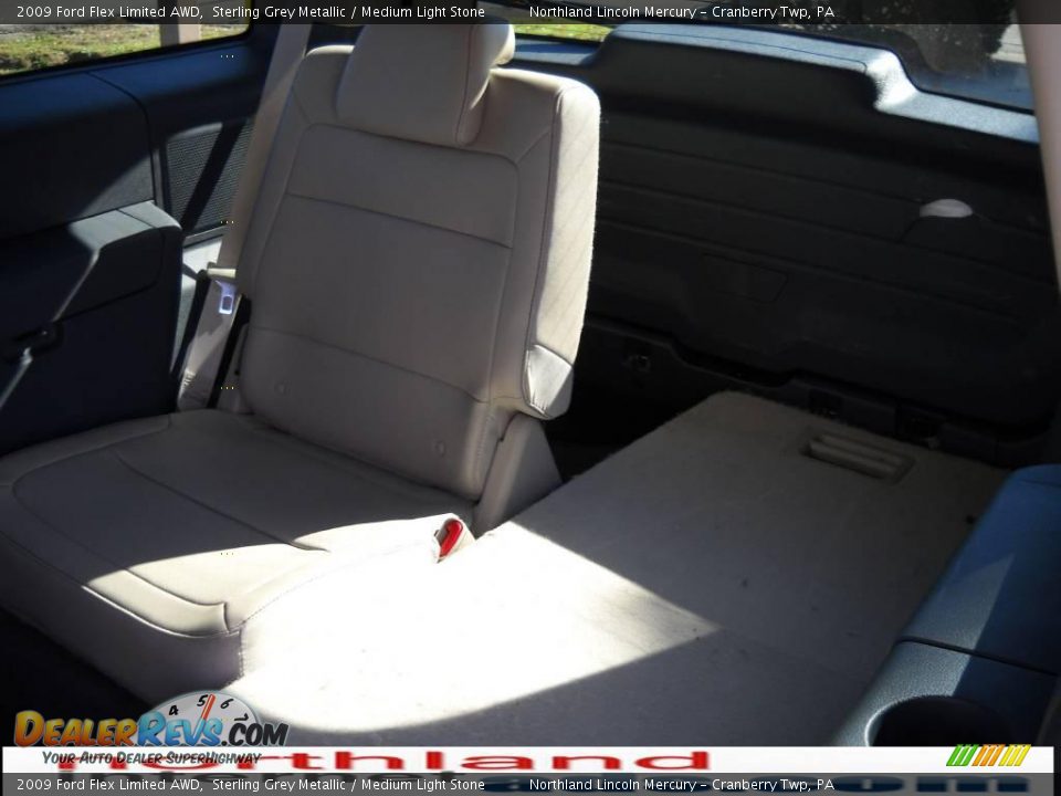 2009 Ford Flex Limited AWD Sterling Grey Metallic / Medium Light Stone Photo #12