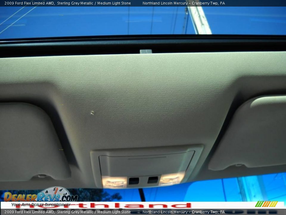 2009 Ford Flex Limited AWD Sterling Grey Metallic / Medium Light Stone Photo #16