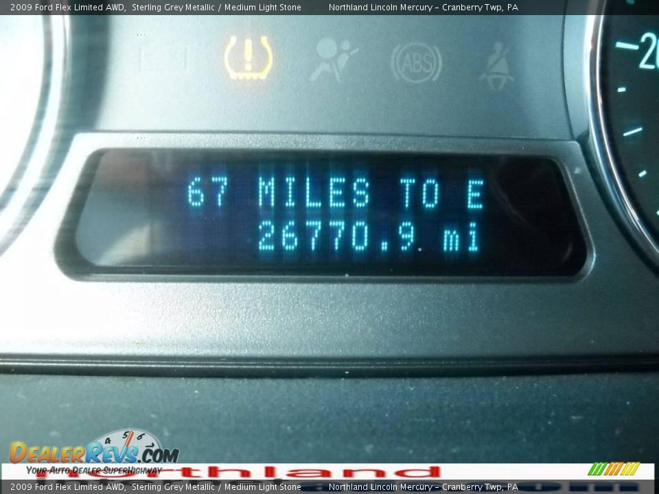 2009 Ford Flex Limited AWD Sterling Grey Metallic / Medium Light Stone Photo #20