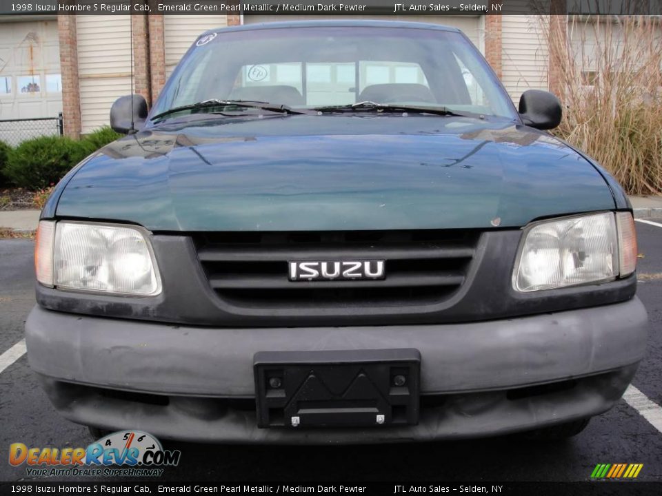 1998 Isuzu Hombre S Regular Cab Emerald Green Pearl Metallic / Medium Dark Pewter Photo #2