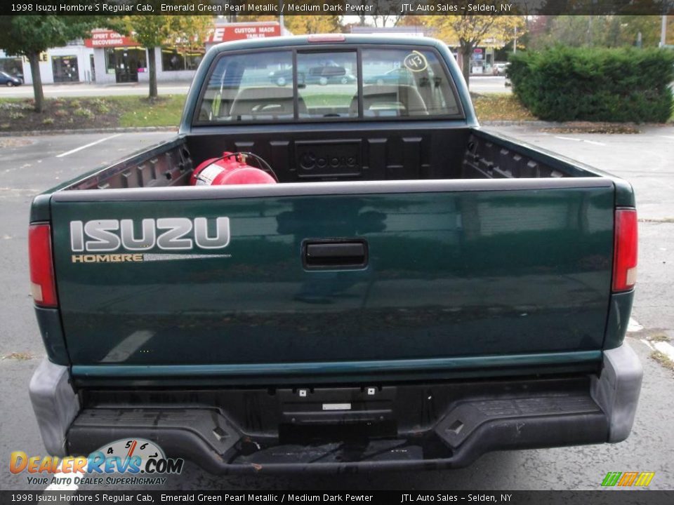 1998 Isuzu Hombre S Regular Cab Emerald Green Pearl Metallic / Medium Dark Pewter Photo #5