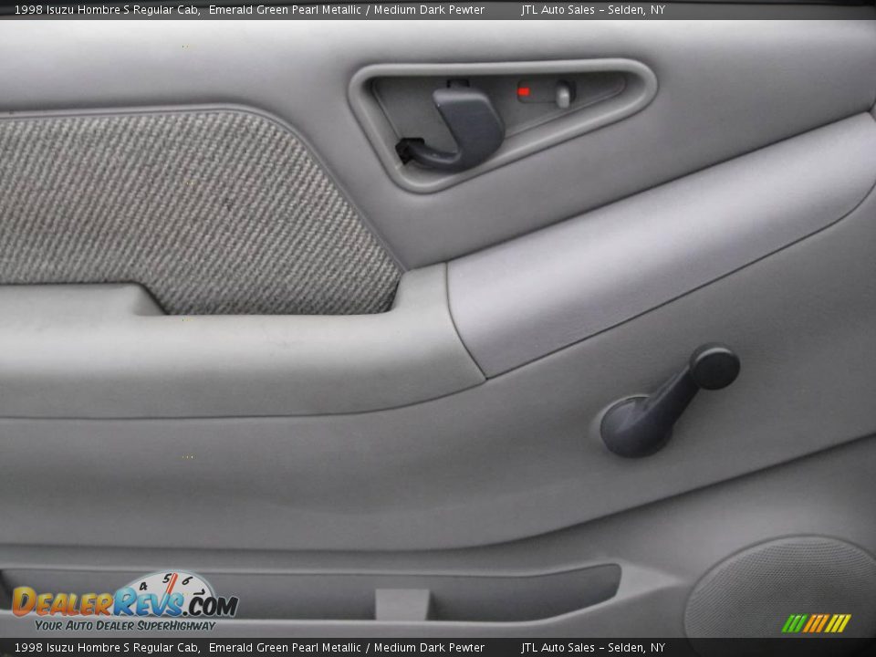 1998 Isuzu Hombre S Regular Cab Emerald Green Pearl Metallic / Medium Dark Pewter Photo #10