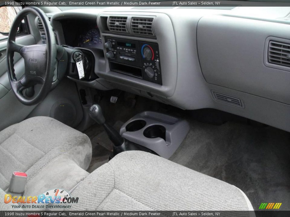 1998 Isuzu Hombre S Regular Cab Emerald Green Pearl Metallic / Medium Dark Pewter Photo #14