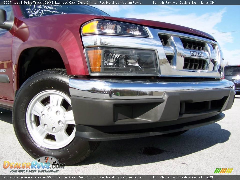 2007 Isuzu i-Series Truck i-290 S Extended Cab Deep Crimson Red Metallic / Medium Pewter Photo #2
