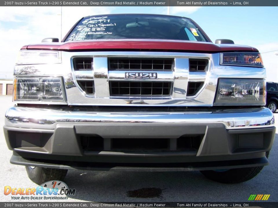2007 Isuzu i-Series Truck i-290 S Extended Cab Deep Crimson Red Metallic / Medium Pewter Photo #3