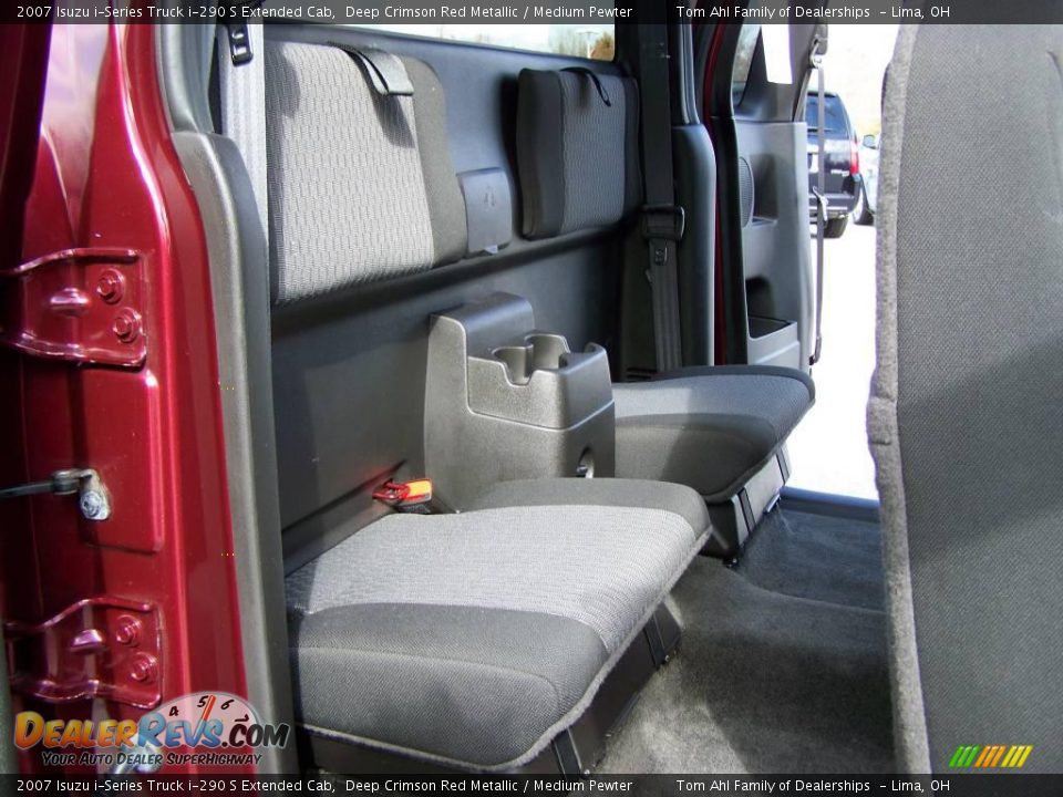 2007 Isuzu i-Series Truck i-290 S Extended Cab Deep Crimson Red Metallic / Medium Pewter Photo #10