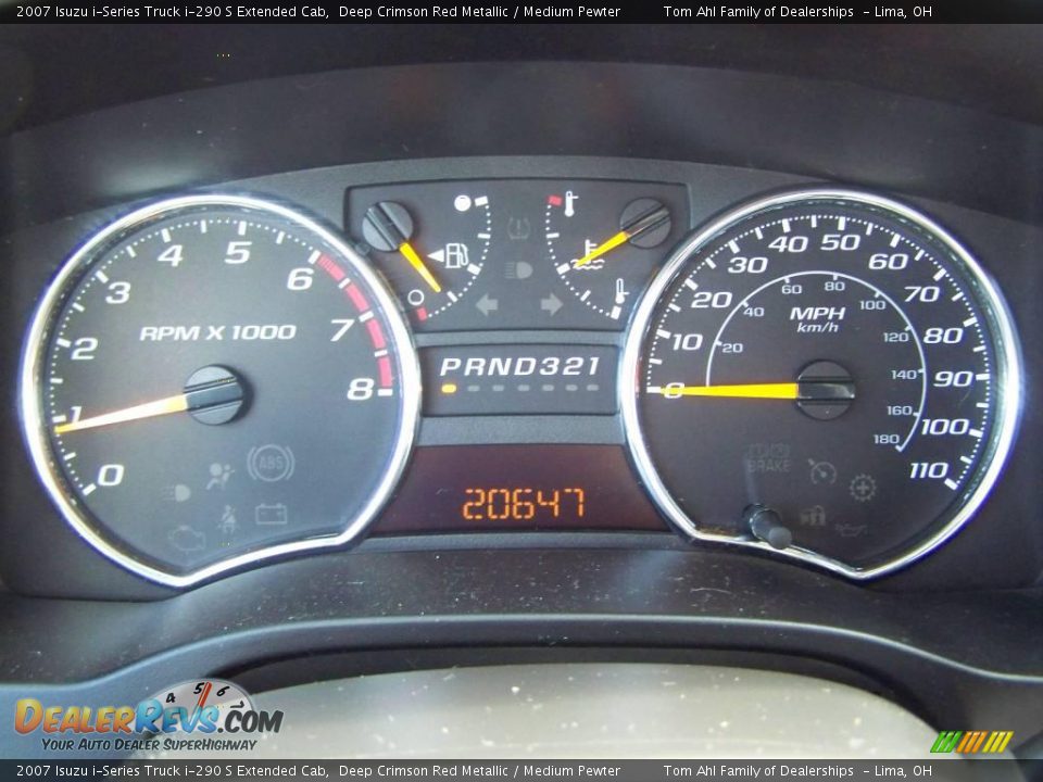 2007 Isuzu i-Series Truck i-290 S Extended Cab Deep Crimson Red Metallic / Medium Pewter Photo #14