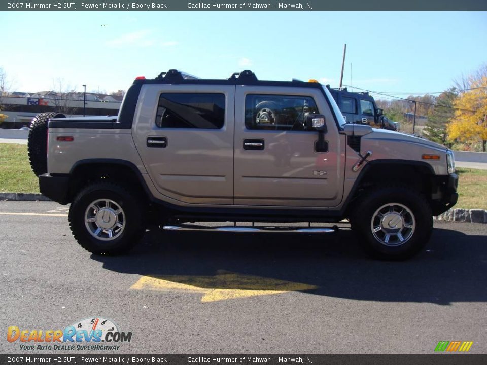 2007 Hummer H2 SUT Pewter Metallic / Ebony Black Photo #4