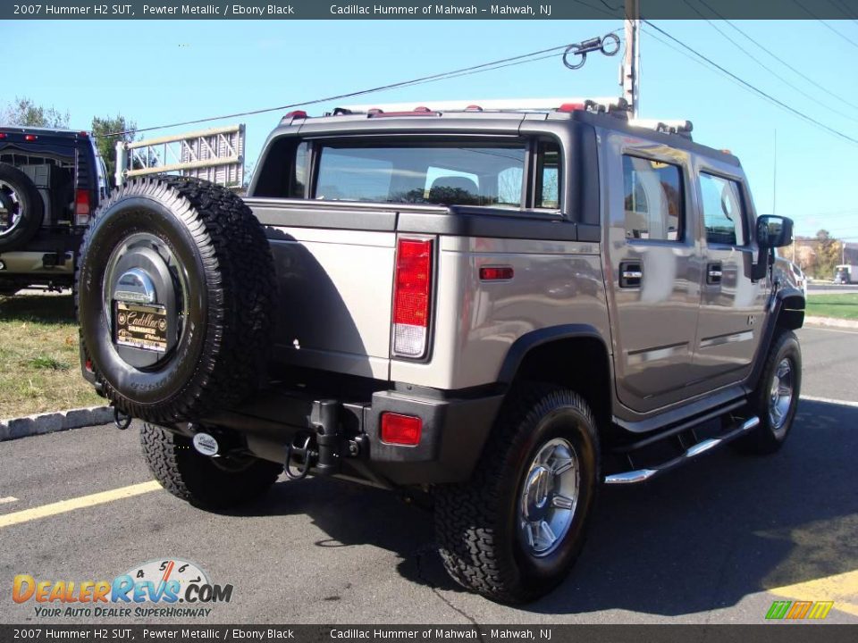 2007 Hummer H2 SUT Pewter Metallic / Ebony Black Photo #5