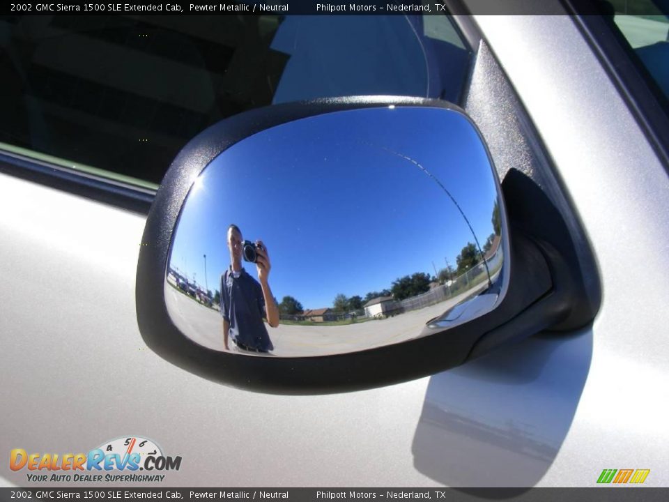 2002 GMC Sierra 1500 SLE Extended Cab Pewter Metallic / Neutral Photo #18