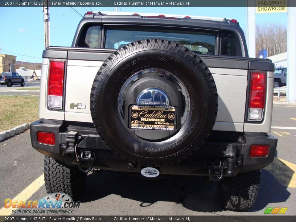 2007 Hummer H2 SUT Pewter Metallic / Ebony Black Photo #6