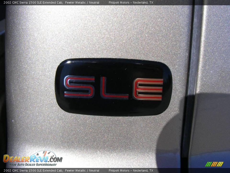 2002 GMC Sierra 1500 SLE Extended Cab Pewter Metallic / Neutral Photo #20
