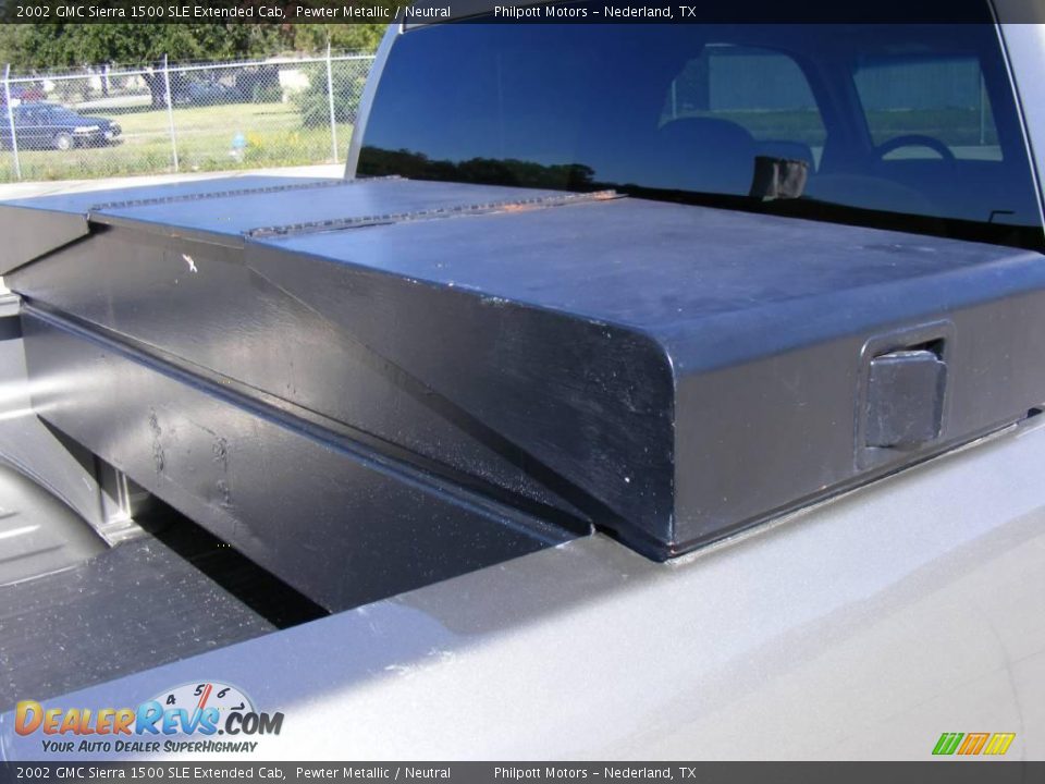 2002 GMC Sierra 1500 SLE Extended Cab Pewter Metallic / Neutral Photo #21