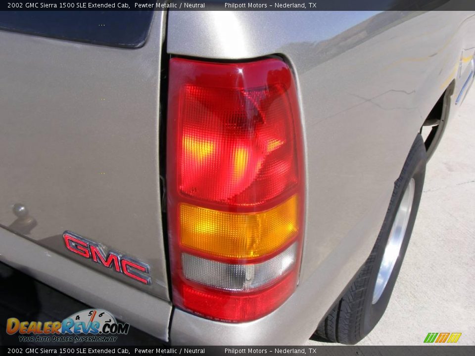 2002 GMC Sierra 1500 SLE Extended Cab Pewter Metallic / Neutral Photo #23