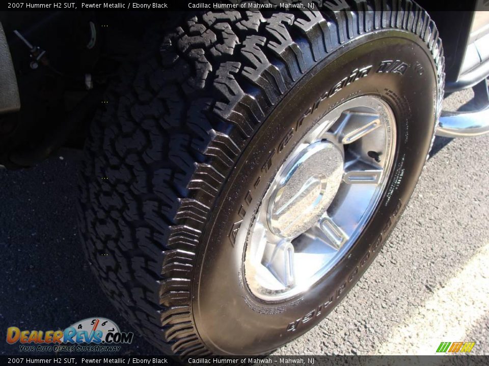 2007 Hummer H2 SUT Pewter Metallic / Ebony Black Photo #10