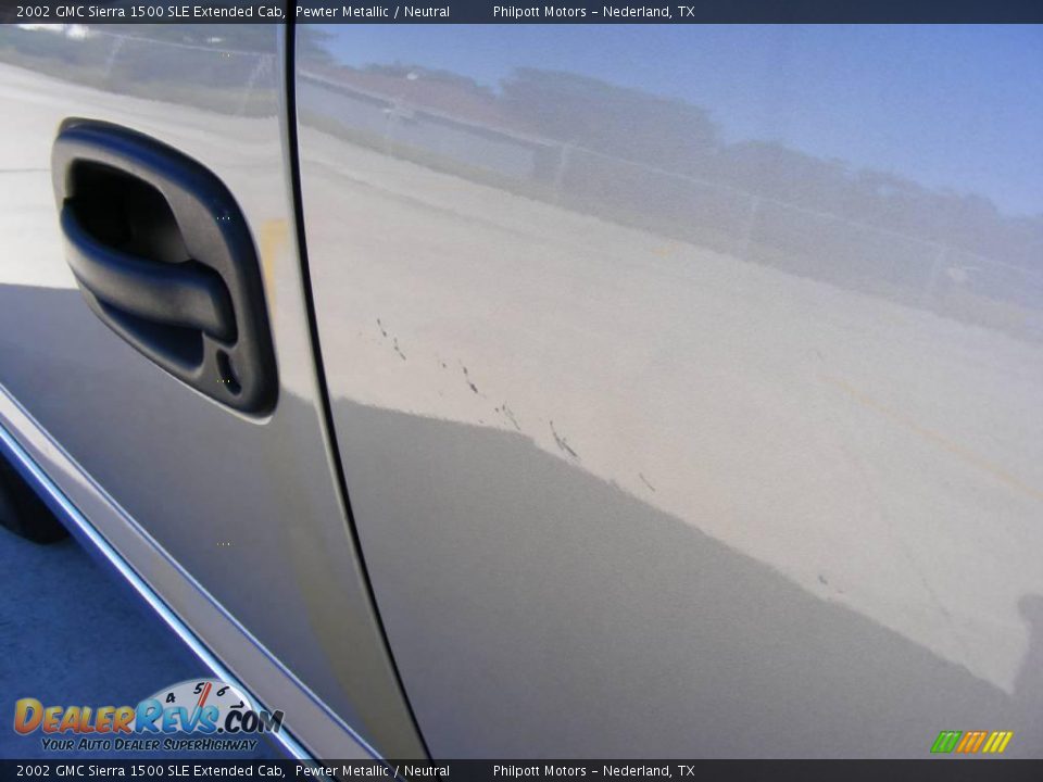 2002 GMC Sierra 1500 SLE Extended Cab Pewter Metallic / Neutral Photo #26