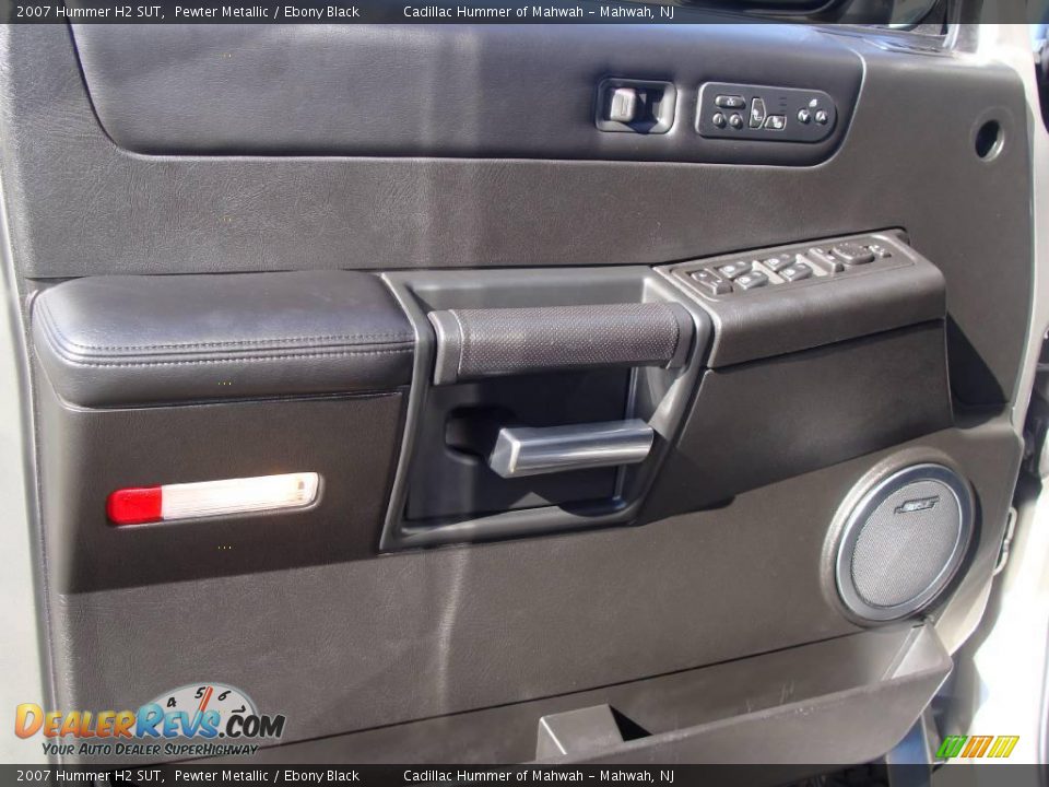 2007 Hummer H2 SUT Pewter Metallic / Ebony Black Photo #11