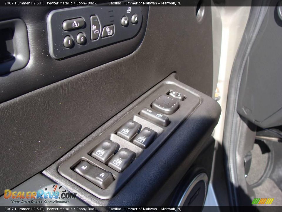 2007 Hummer H2 SUT Pewter Metallic / Ebony Black Photo #12