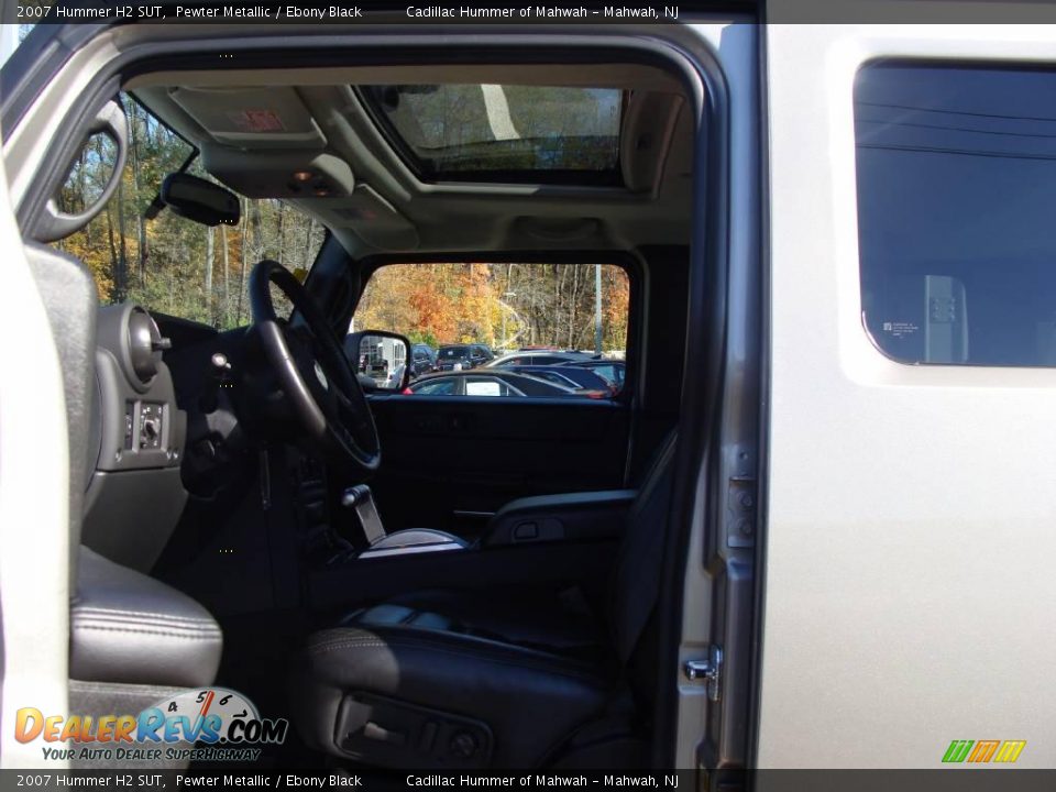 2007 Hummer H2 SUT Pewter Metallic / Ebony Black Photo #13