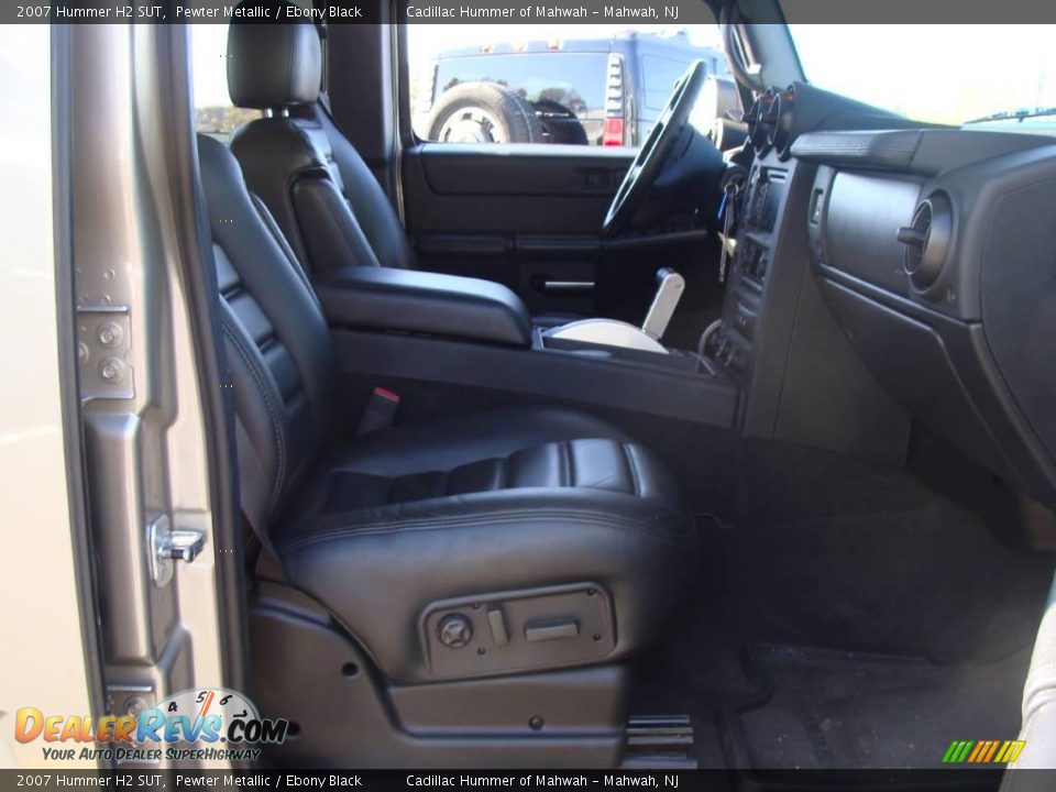 2007 Hummer H2 SUT Pewter Metallic / Ebony Black Photo #16