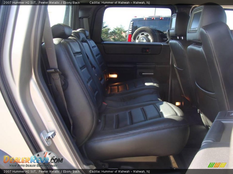 2007 Hummer H2 SUT Pewter Metallic / Ebony Black Photo #17