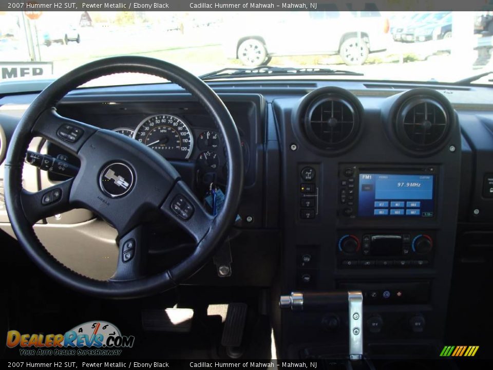 2007 Hummer H2 SUT Pewter Metallic / Ebony Black Photo #19